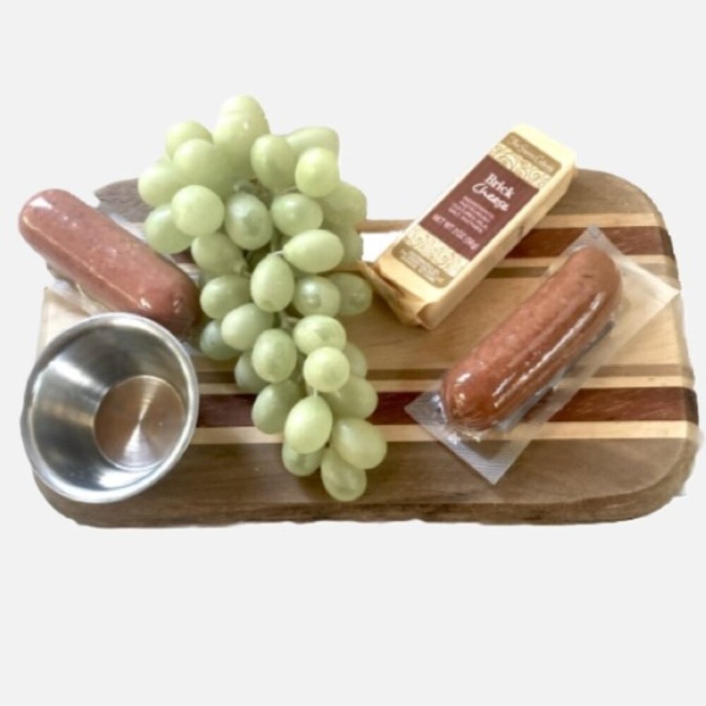 Charcuterie Cutting Bread and Butter Serving Board 10.5 x 6.5 x 1 inches